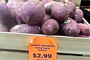 We love Asian sweet potatoes!