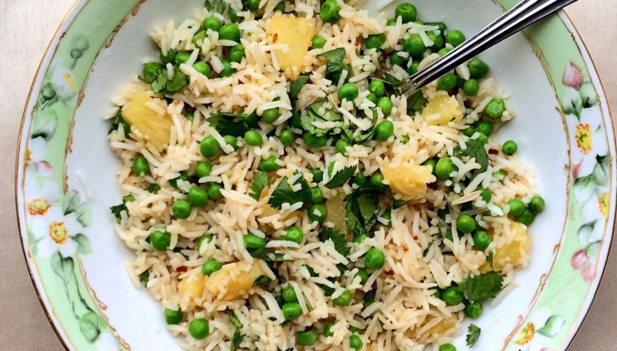 Rice Pineapple Salad