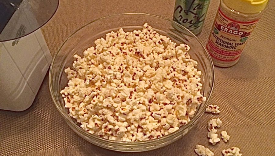 Popcorn with Nutritional Yeast