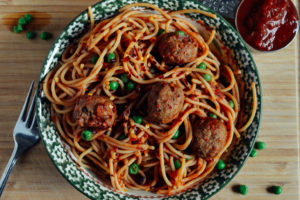 One Pot Spaghetti and Meatballs